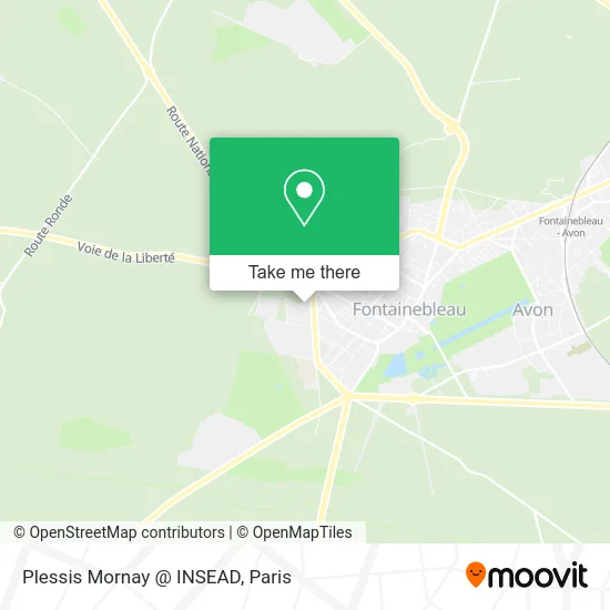 Plessis Mornay @ INSEAD map