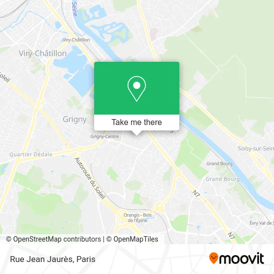 Rue Jean Jaurès map