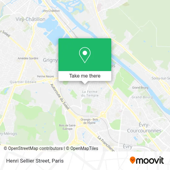 Rue Henri Sellier map