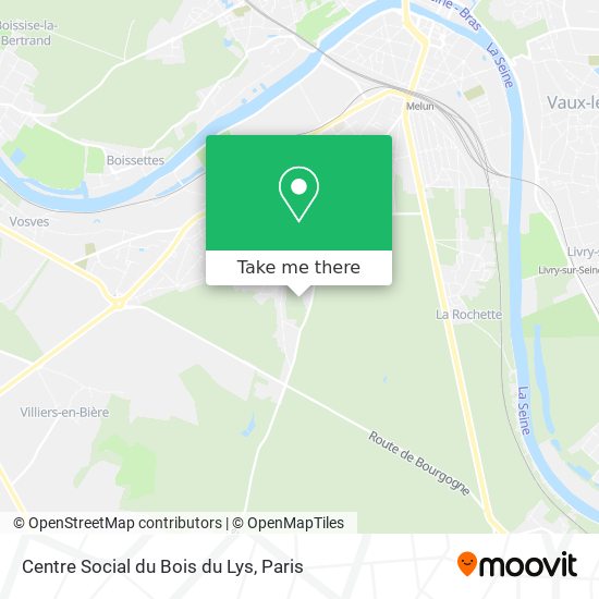 Mapa Centre Social du Bois du Lys