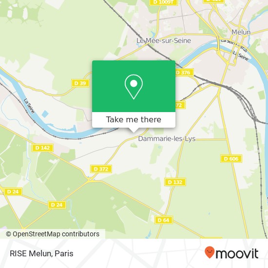 RISE Melun map