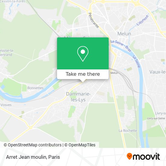 Mapa Arret Jean moulin