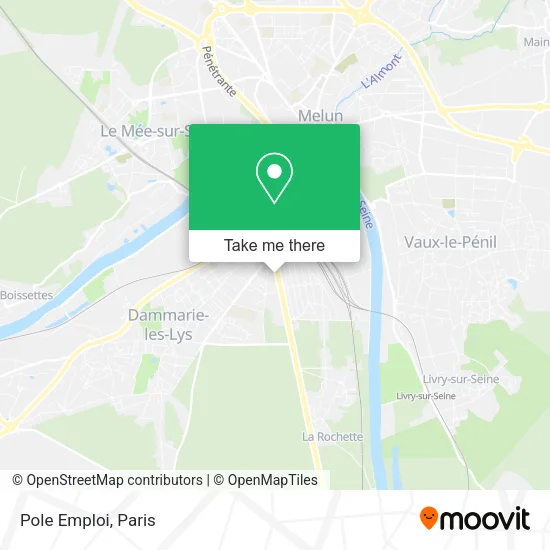Pole Emploi map
