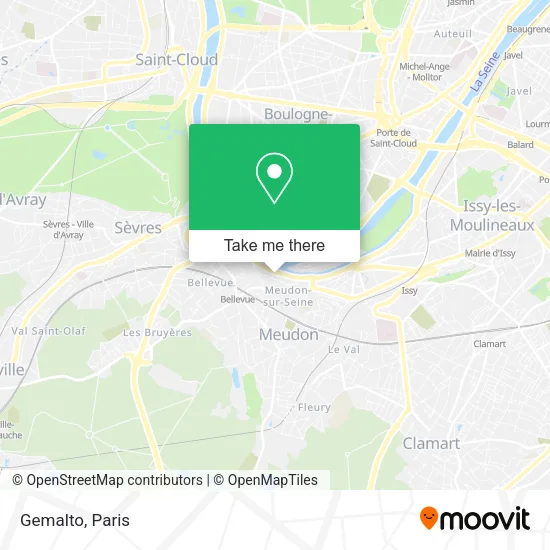 Gemalto map
