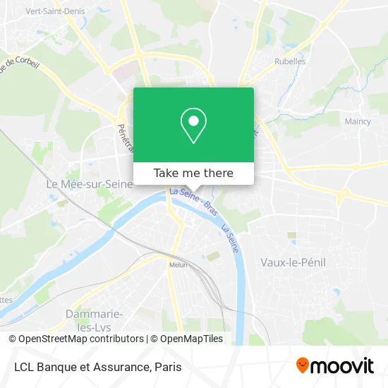 LCL Banque et Assurance map