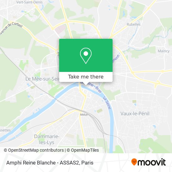 Mapa Amphi Reine Blanche - ASSAS2