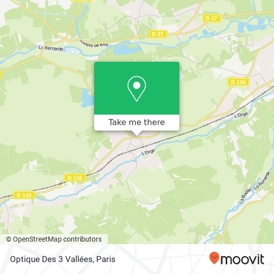 Optique Des 3 Vallées map