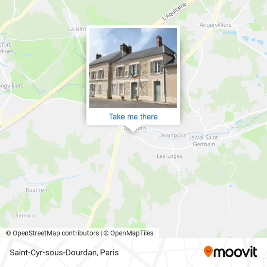 Saint-Cyr-sous-Dourdan map