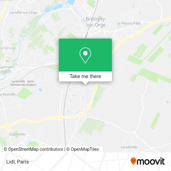 Lidl map