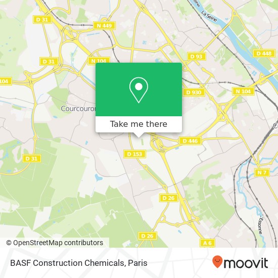 BASF Construction Chemicals map