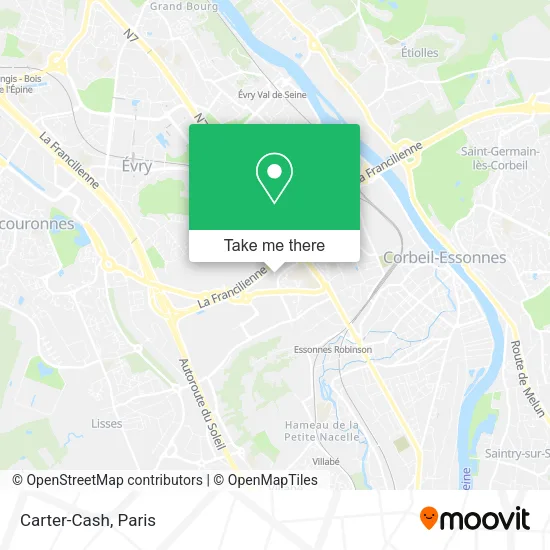 Carter-Cash map