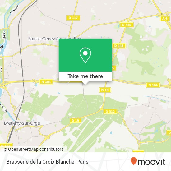 Brasserie de la Croix Blanche map