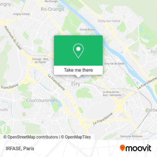 IRFASE map