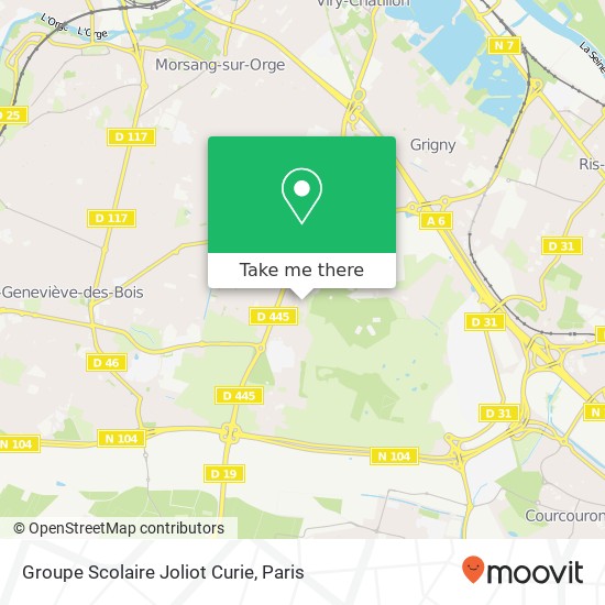 Groupe Scolaire Joliot Curie map