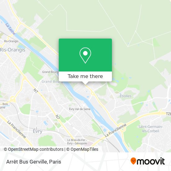 Mapa Arrêt Bus Gerville