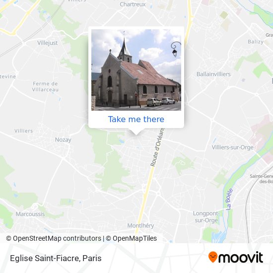 Eglise Saint-Fiacre map