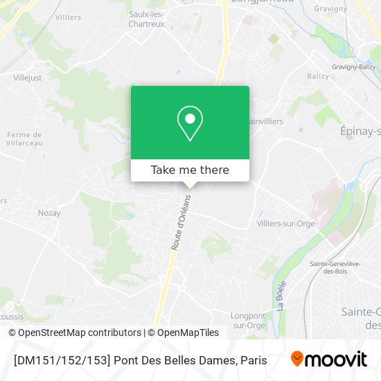 [DM151 / 152 / 153] Pont Des Belles Dames map