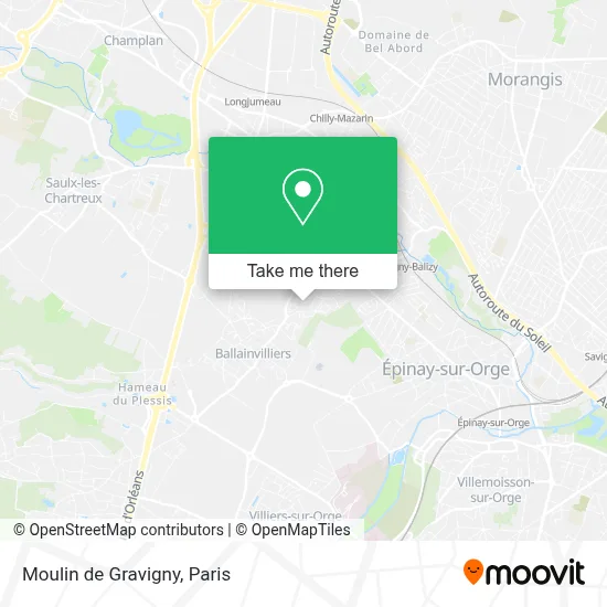 Moulin de Gravigny map