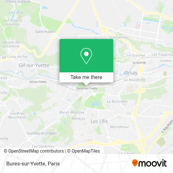 Bures-sur-Yvette map