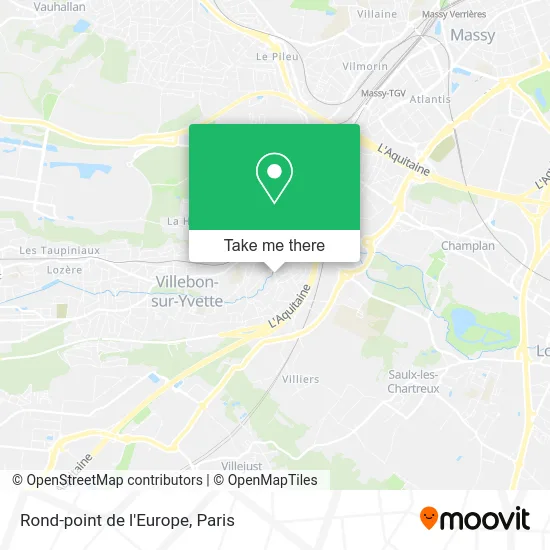 Rond-point de l'Europe map