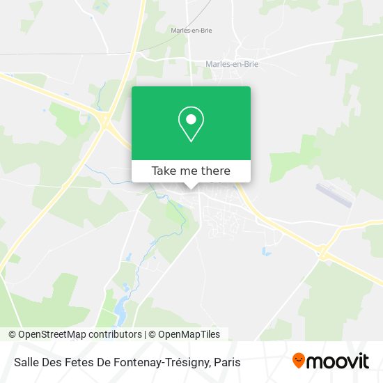 Salle Des Fetes De Fontenay-Trésigny map