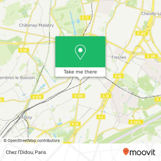 Mapa Chez l'Didou