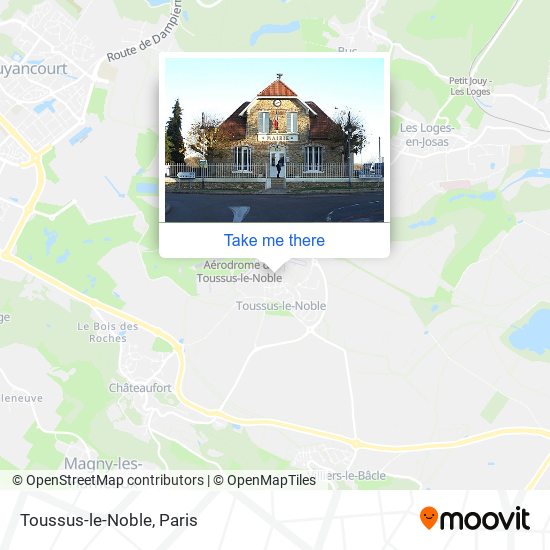 Toussus-le-Noble map