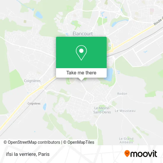 ifsi la verriere map