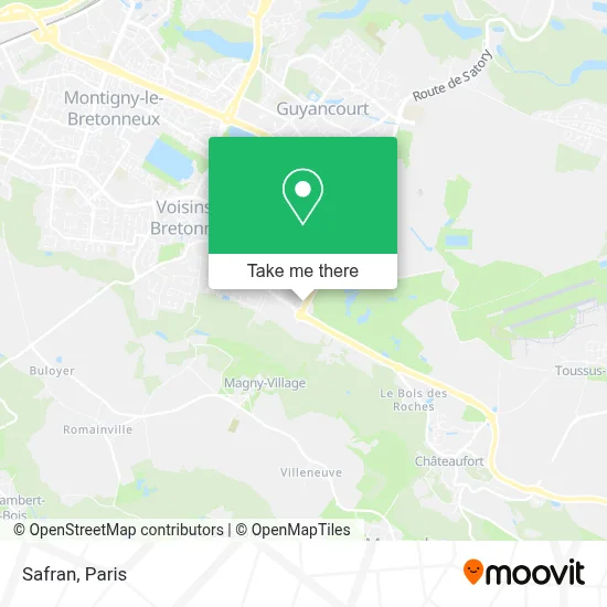 Safran map