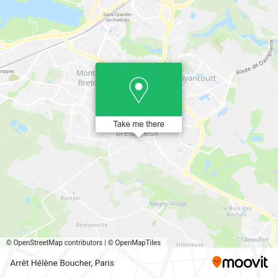 Arrêt Hélène Boucher map