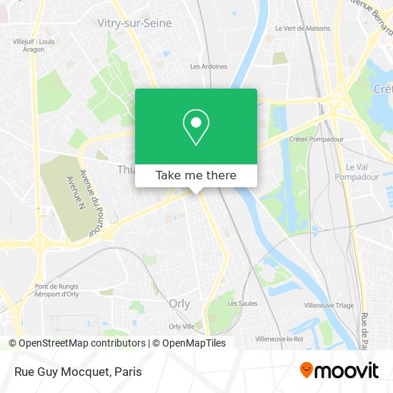 Rue Guy Mocquet map