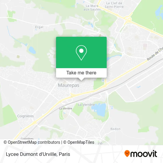 Lycee Dumont d'Urville map