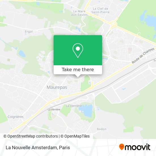 Mapa La Nouvelle Amsterdam