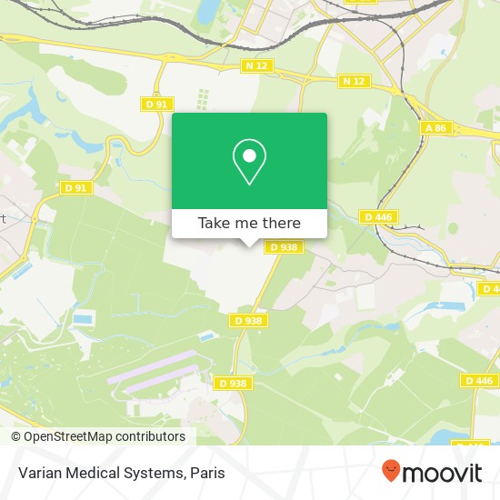 Varian Medical Systems map