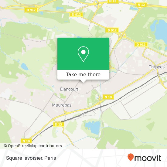 Square lavoisier map