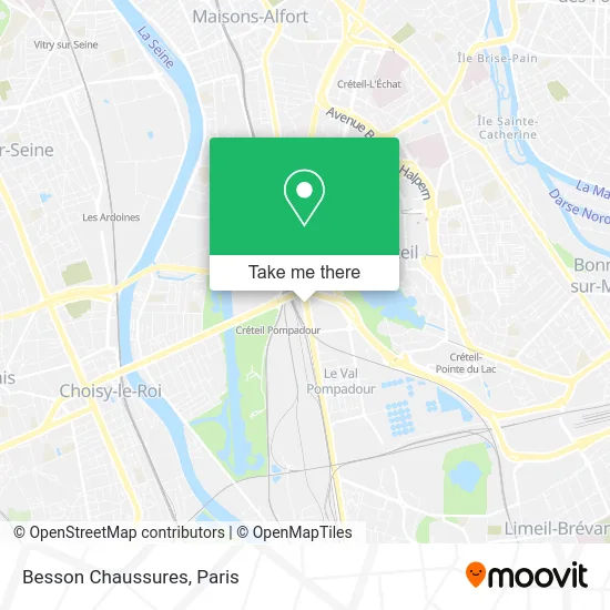 Besson Chaussures map