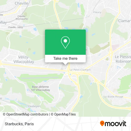 Starbucks map