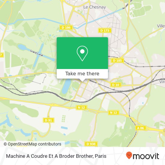 Machine A Coudre Et A Broder Brother map