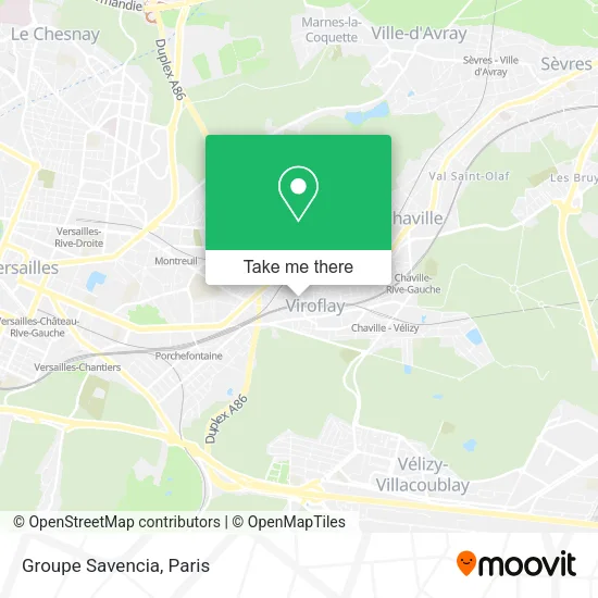 Groupe Savencia map