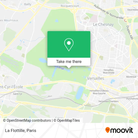 La Flottille map