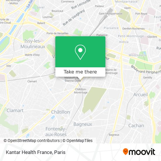 Mapa Kantar Health France