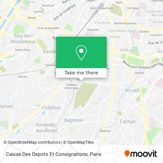 Mapa Caisse Des Depots Et Consignations