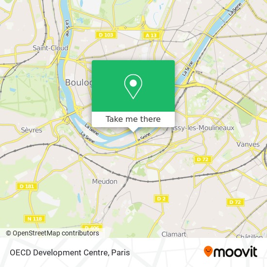 OECD Development Centre map