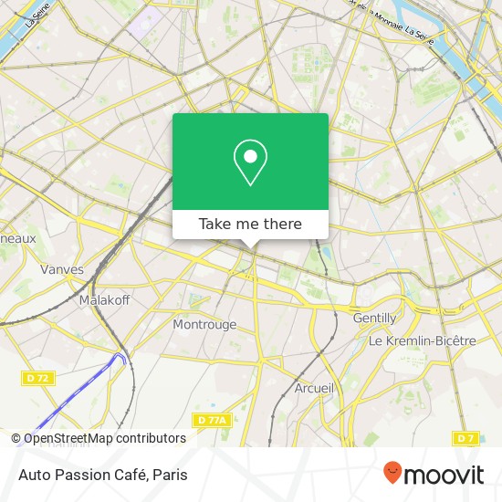 Auto Passion Café map