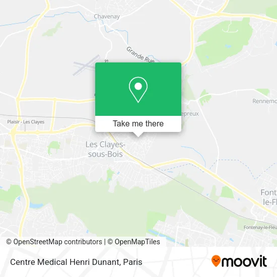 Centre Medical Henri Dunant map