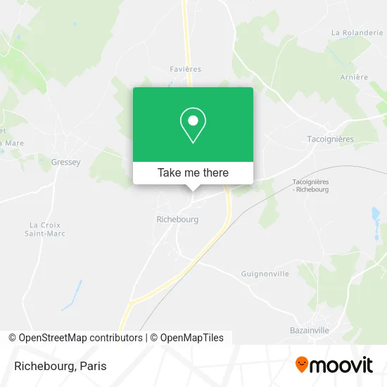 Richebourg map