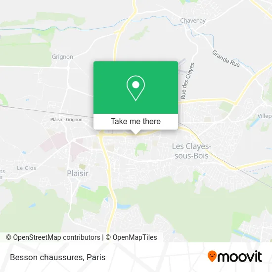 Besson chaussures map