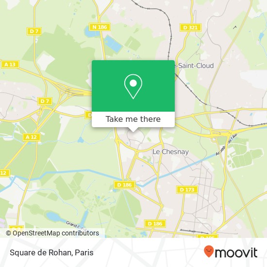 Square de Rohan map