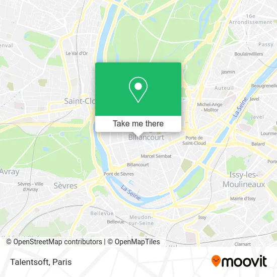 Talentsoft map