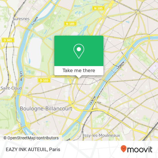 EAZY INK AUTEUIL map